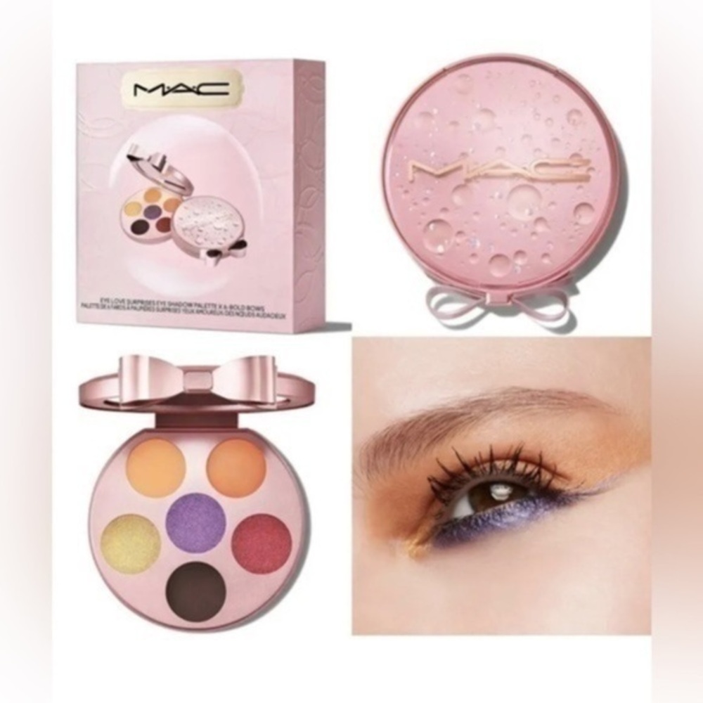 MAC 2022 Holiday Eye Love Surprises Eyeshadow Palette Bold Bows BNIB